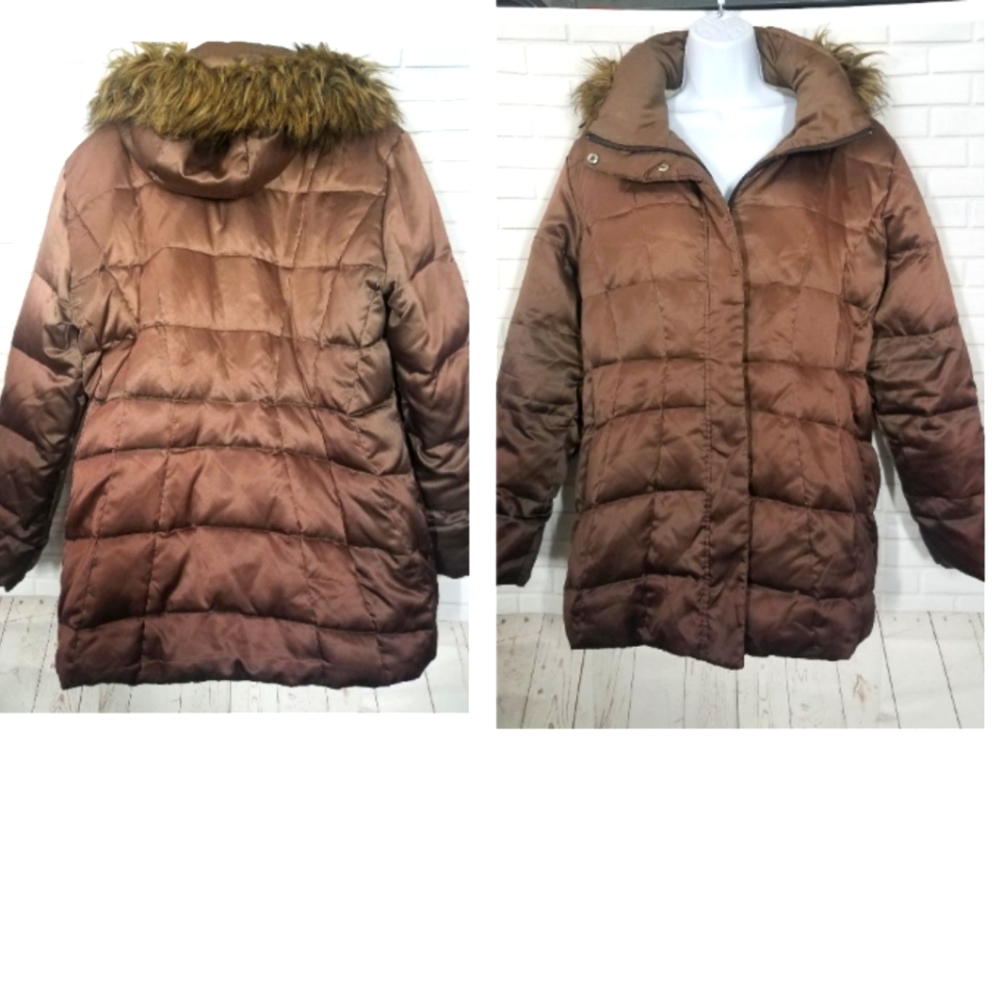 Calvin Klein Brown Winter Coat